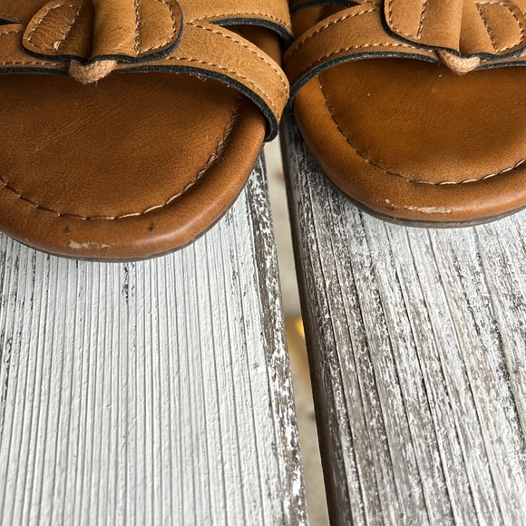 BRASH Brand Gladiator Sandals Tan Size 8 - Picture 7 of 8